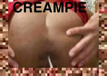 ekstrem, transvestit, sprøjte, anal, udløsning, ibenholt, creampie, sperm, massiv