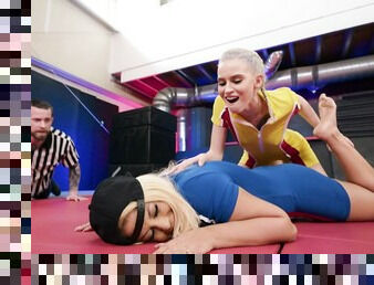 Full lesbian domination XXX into the ring
