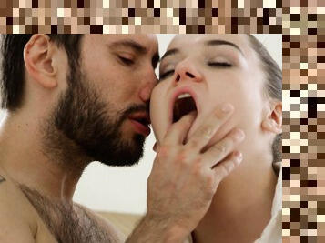 Lad fucks teen slut and her tight mom in energized home perversions