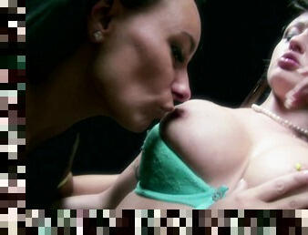 Sapphic sluts having fun while fingering - Eva May & Ely Pink